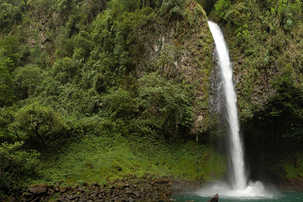 La Fortuna waterfall near Arenal